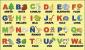 Uppercase Spanish letters sample